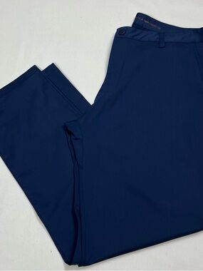 RHONE Commuter Mens Slim Fit Pants 100161 Navy Blue Size 35x31